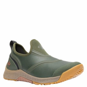 Muck Men's Outscape Moss Green Slip On Shoes OSS300 Waterproof Shoes That Aren't Ugly