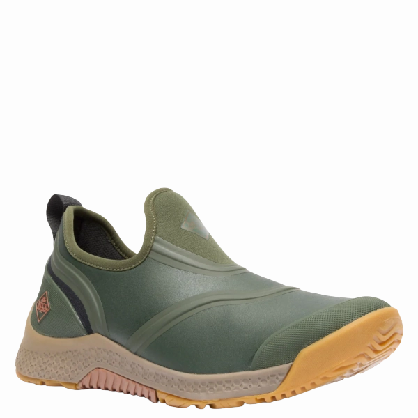 Muck Men's Outscape Moss Green Slip On Shoes OSS300 Hiking Shoe