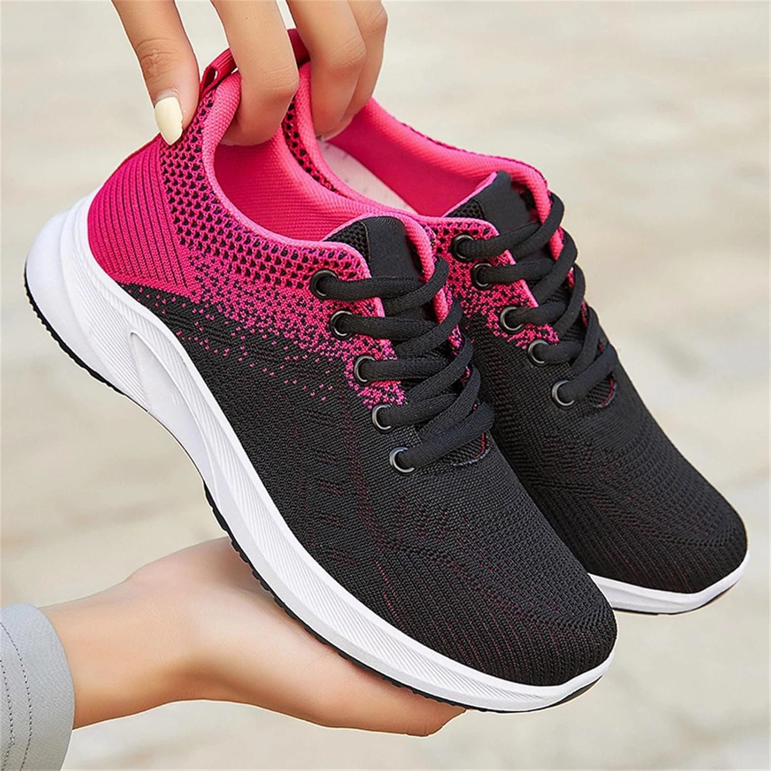 Usa Flag Sneakers Musabela Orthopedic Shoes for Women Comfortwear Ortho Shoes for Women Plantar Fasciitis Walking Tennis Shoe Arch Support Air Cushion Running Shoe Mesh Breathable Gym Work Fashion Stretch Sneakers