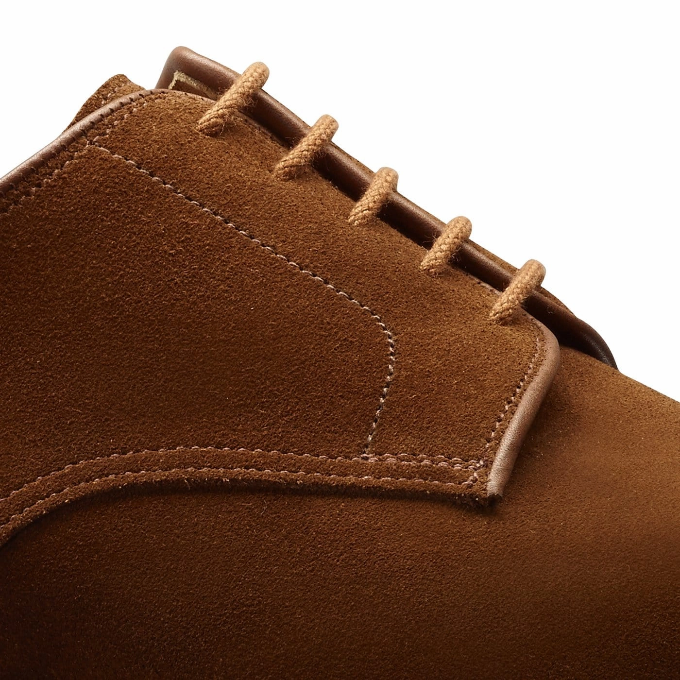 Lace Up Perforated Oxfords Shoes Latimer Snuff Suede