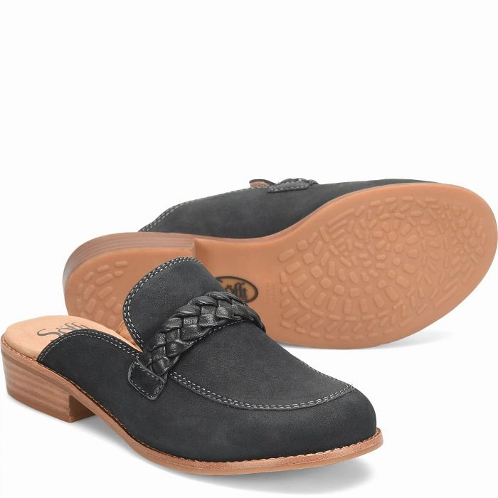 NELLS BLACK Interlocking G Loafers