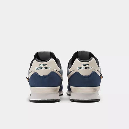 European Trail Shoes New Balance Kid's 574 Navy/Grey Shoes