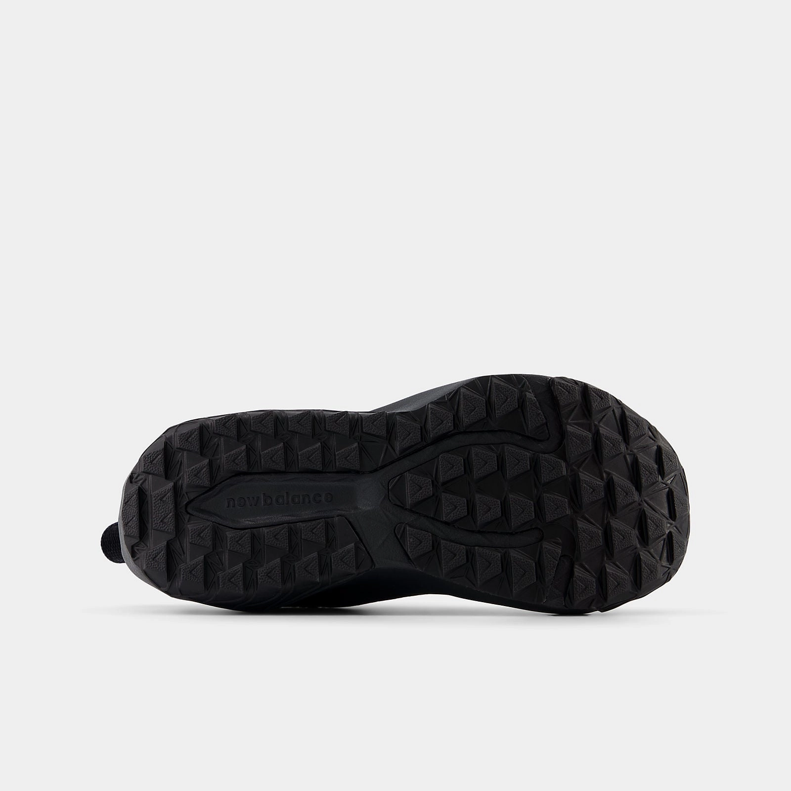 New Balance Kid's Dynasoft Nitrel V6 Top Strap Triple Black Running Shoes Snow Shoe Rails To Trails Permit