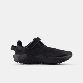 New Balance Kid's Dynasoft Nitrel V6 Top Strap Triple Black Running Shoes Trail Shoes 2014