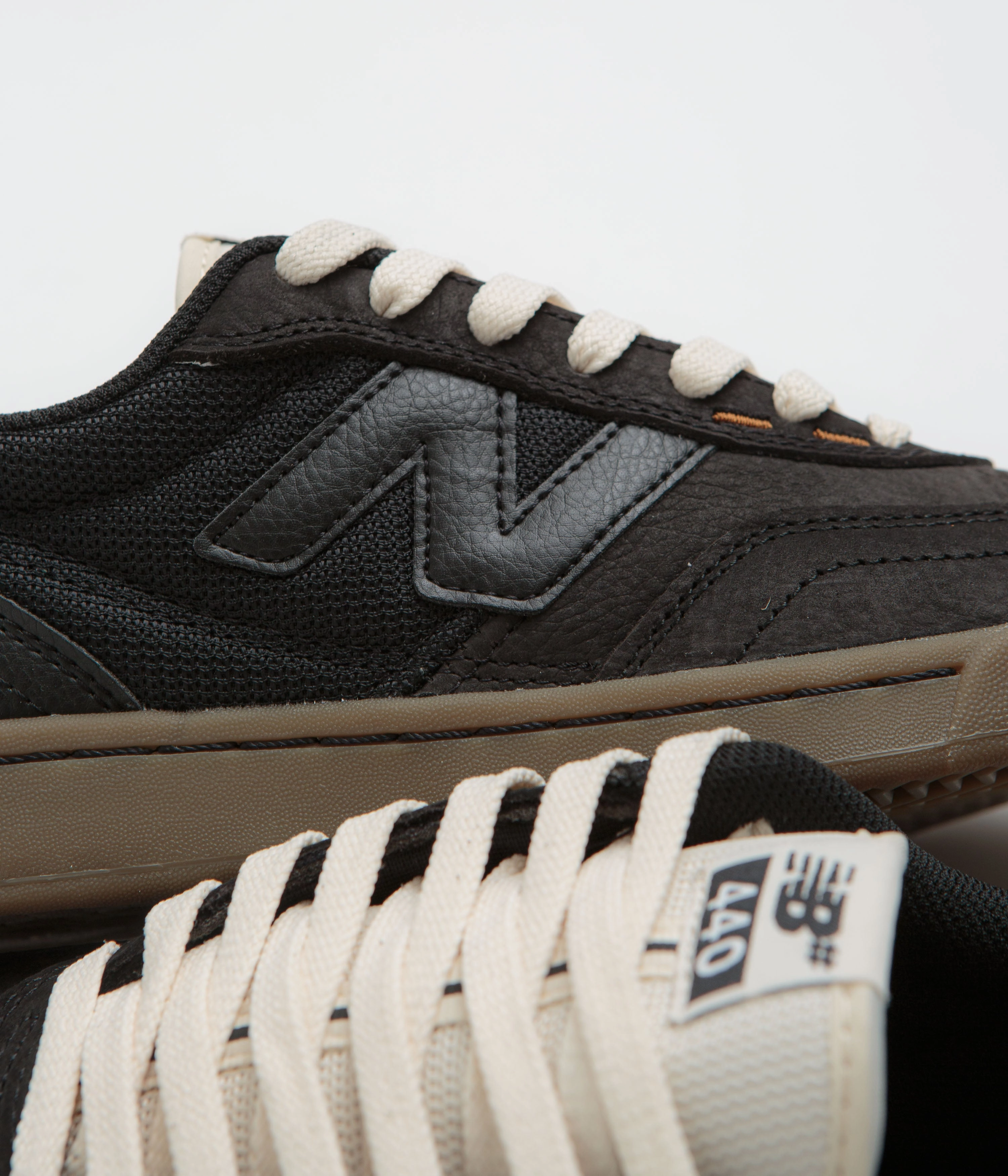 Shop Near Me Skate New Balance Numeric 440 Shoes - Black / Gum / Orange