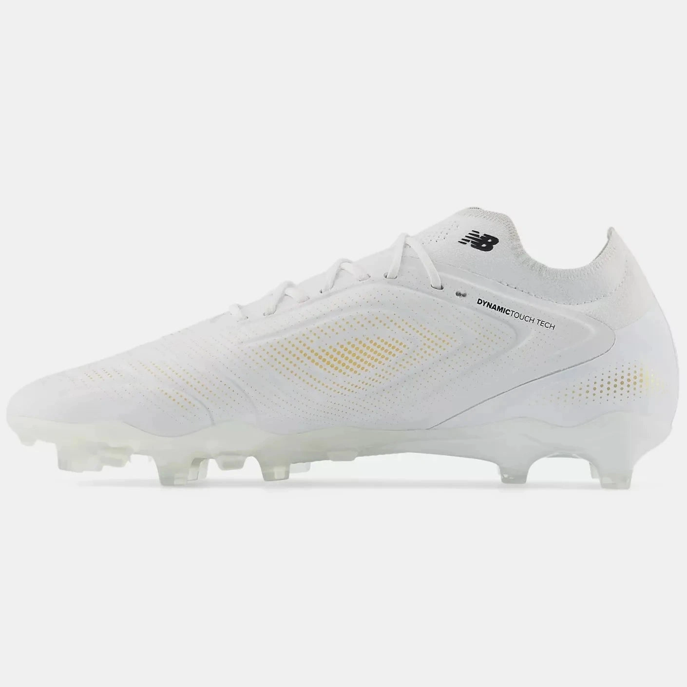 High Top Soccer Cleats Indoor New Balance Tekela Elite Low Laced V5 2E Wide Firm Ground Soccer Cleats-White Pack (FA25)