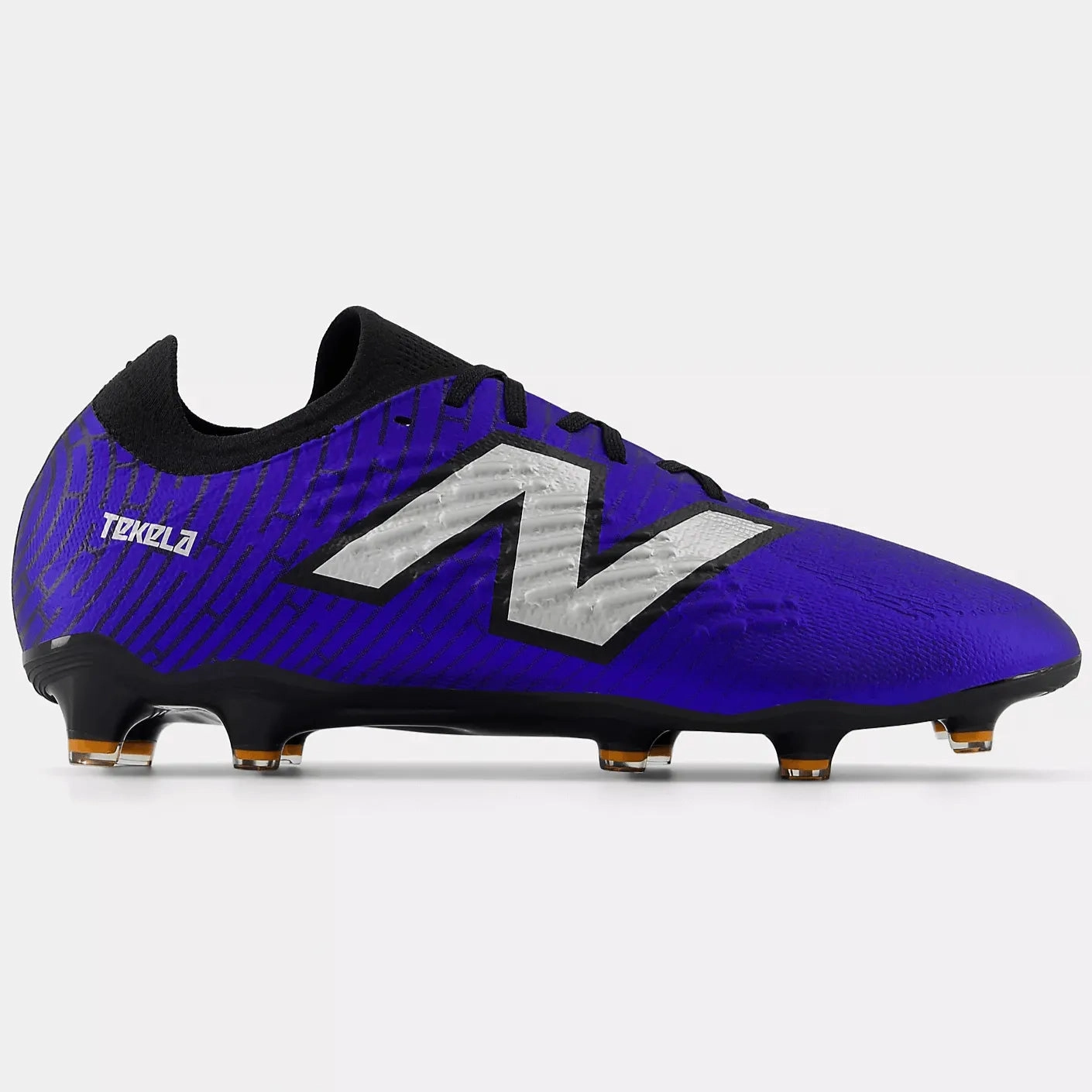 Youth Cleats Soccer New Balance Tekela Magia Low Laced FG V4  2E Wide - Power Surge Pack (FA24)