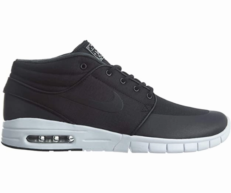 Best Mid Top Skate Shoes Nike scarpa da skate da uomo Stefan Janoski Max Mid 807507 001 nero