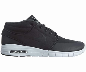 Nike scarpa da skate da uomo Stefan Janoski Max Mid 807507 001 nero Low Profile Skate Shoes