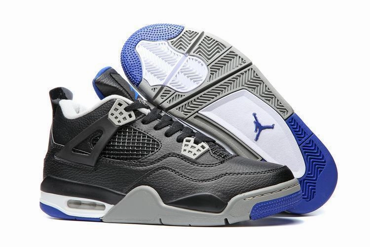 Basketball Shoes Cost Nike Air Jordan 4 Retro Black White Grey Basketball Men