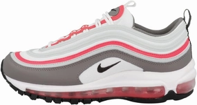 Nike Luka Shoes Nike Air Max 97 Girls Shoes Size 5, Color: White/Grey/Red