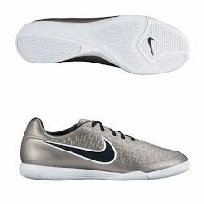 Nike JR Magista Onda IC Indoor Soccer Shoes - Metallic Pewter/Black/White Early Nike Shoes