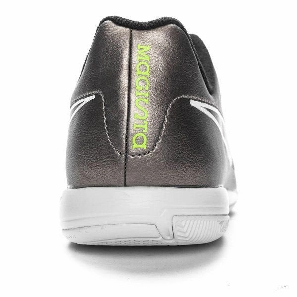 Low Top Nike Jordan Shoes Nike JR Magista Onda IC Indoor Soccer Shoes - Metallic Pewter/Black/White