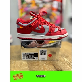 Nike Dunk Low Off-White University Red UK 7 Nike Multi Track And Field Shoes