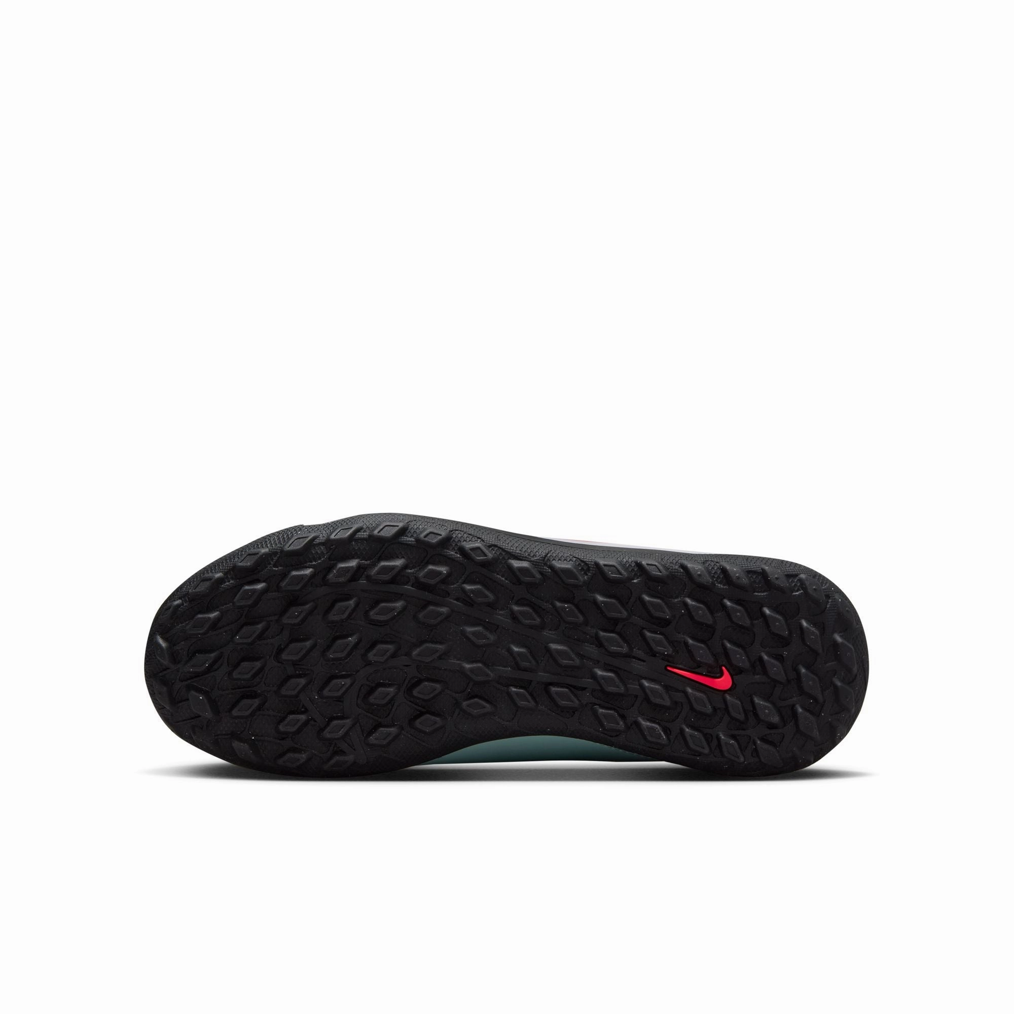 Nike Signature Shoes Basketball Nike Junior Phantom Luna II Club TF Turf Soccer Shoes- Mint/Atomic Red Off Noir