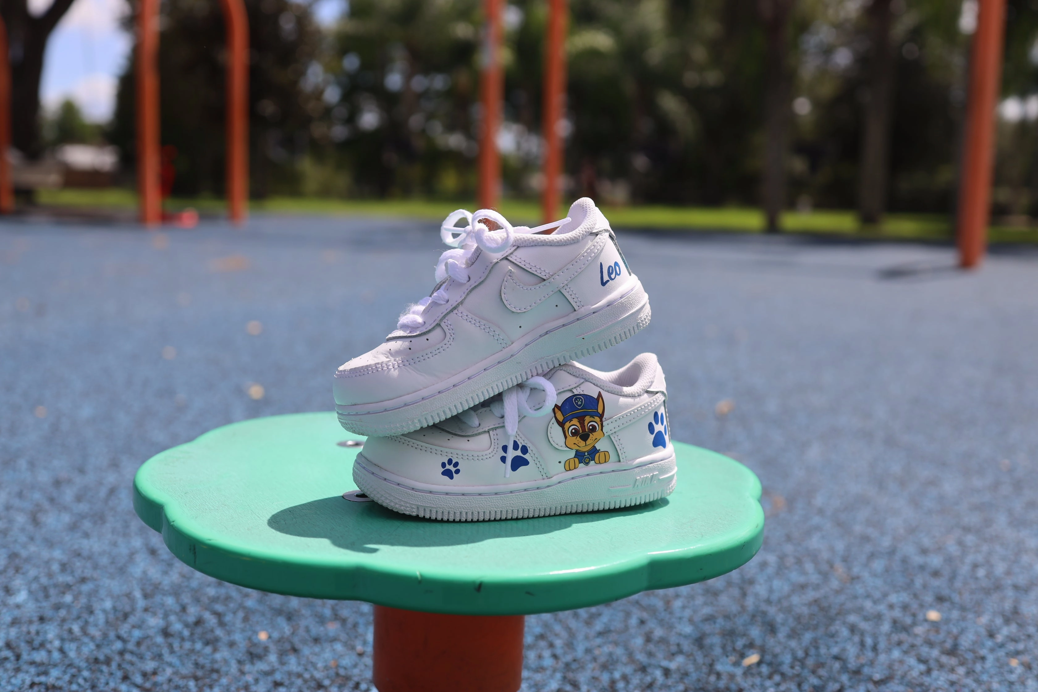 Paw Patrol Toddler Boy Air Force 1 Low Custom Kids Shoes Hand Painted AF1 Sneakers Nike Extra Wide Running Shoes