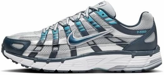 Best Of Nike Running Shoes Nike P-6000 Men's Shoes (CD6404-402, Armory Navy/Flat Silver/White/Metallic Silver) Size 8