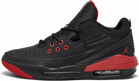 Nike Shoes Classic Nike Jordan Max Aura 5 Men's Shoes (DZ4353-006, Black/Black/University Red) Size 13