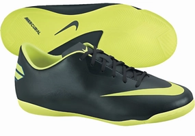 Nike Shoes Real Nike Jr Mercurial Victory III IC Indoor Soccer Shoes - Seaweed/Volt