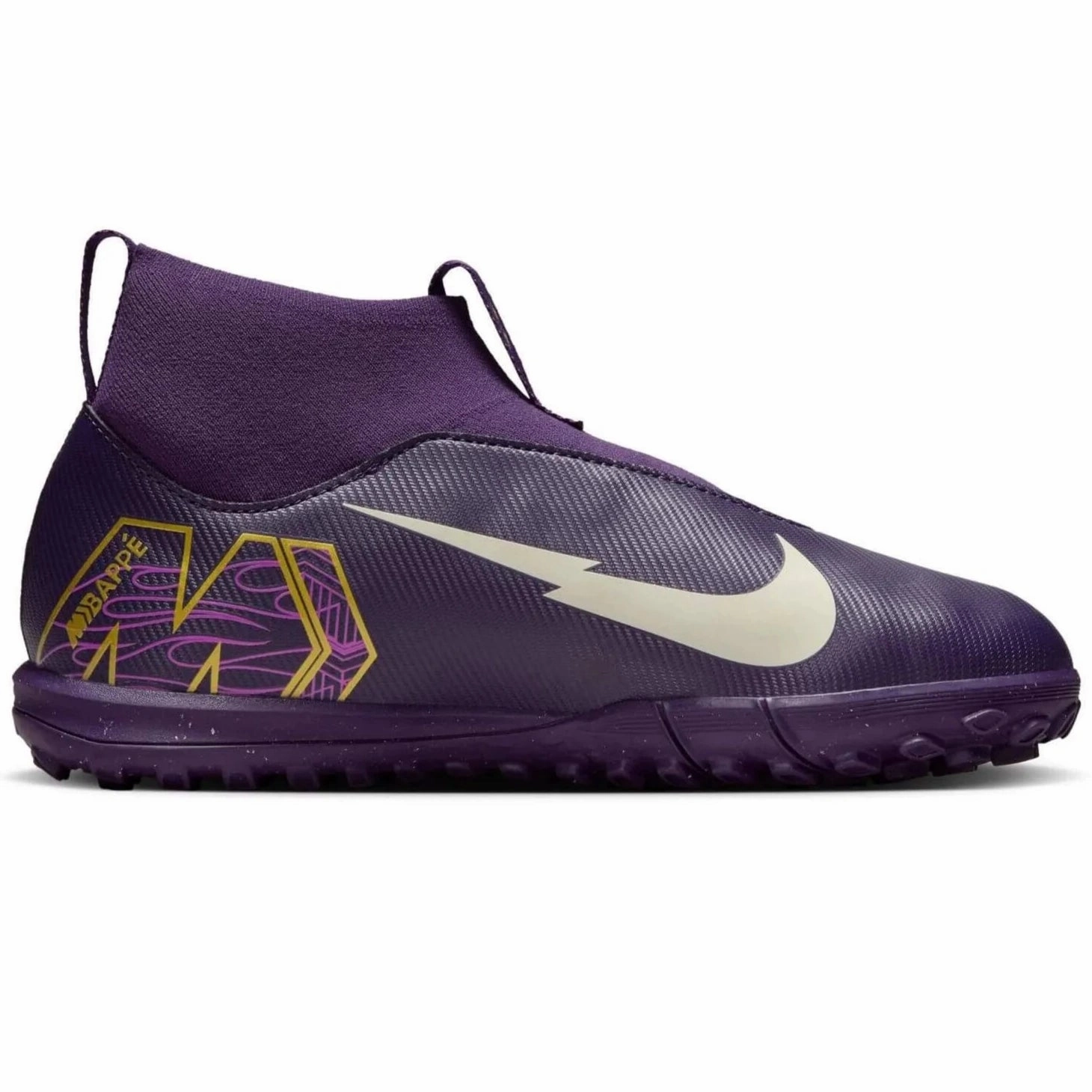 Soccer Cleats Superfly 10 Nike JR Zoom Superfly 10 Academy KM Turf Soccer Shoes - Mbappe PE (SU25)