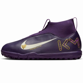 Nike JR Zoom Superfly 10 Academy KM Turf Soccer Shoes - Mbappe PE (SU25) Baseball Cleats And Soccer Cleats