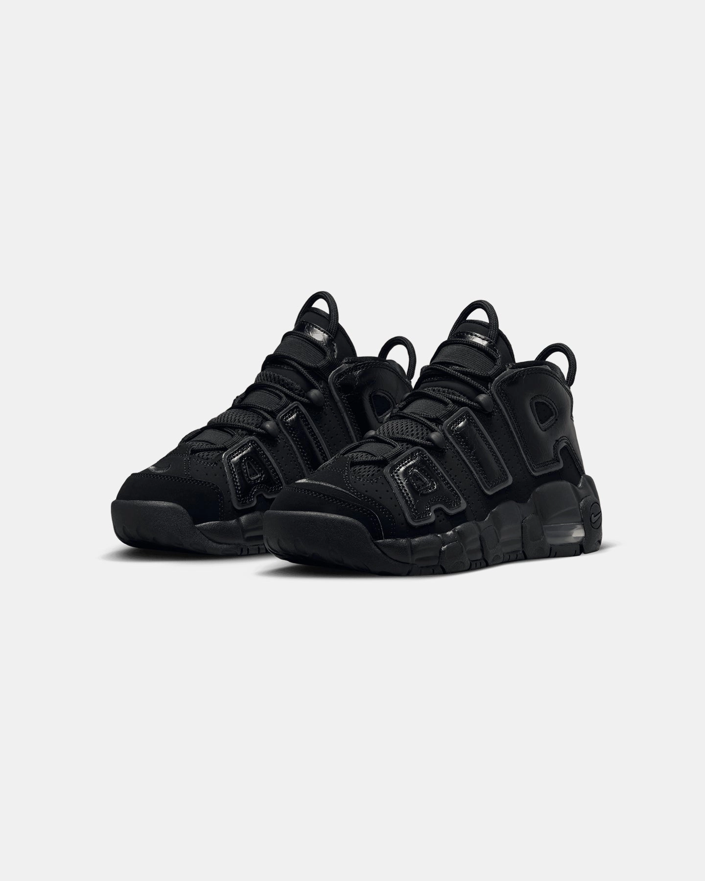 Ridgerider Trail 3.0 Walking Shoe Nike Kids' Air More Uptempo (GS) Black/Anthracite