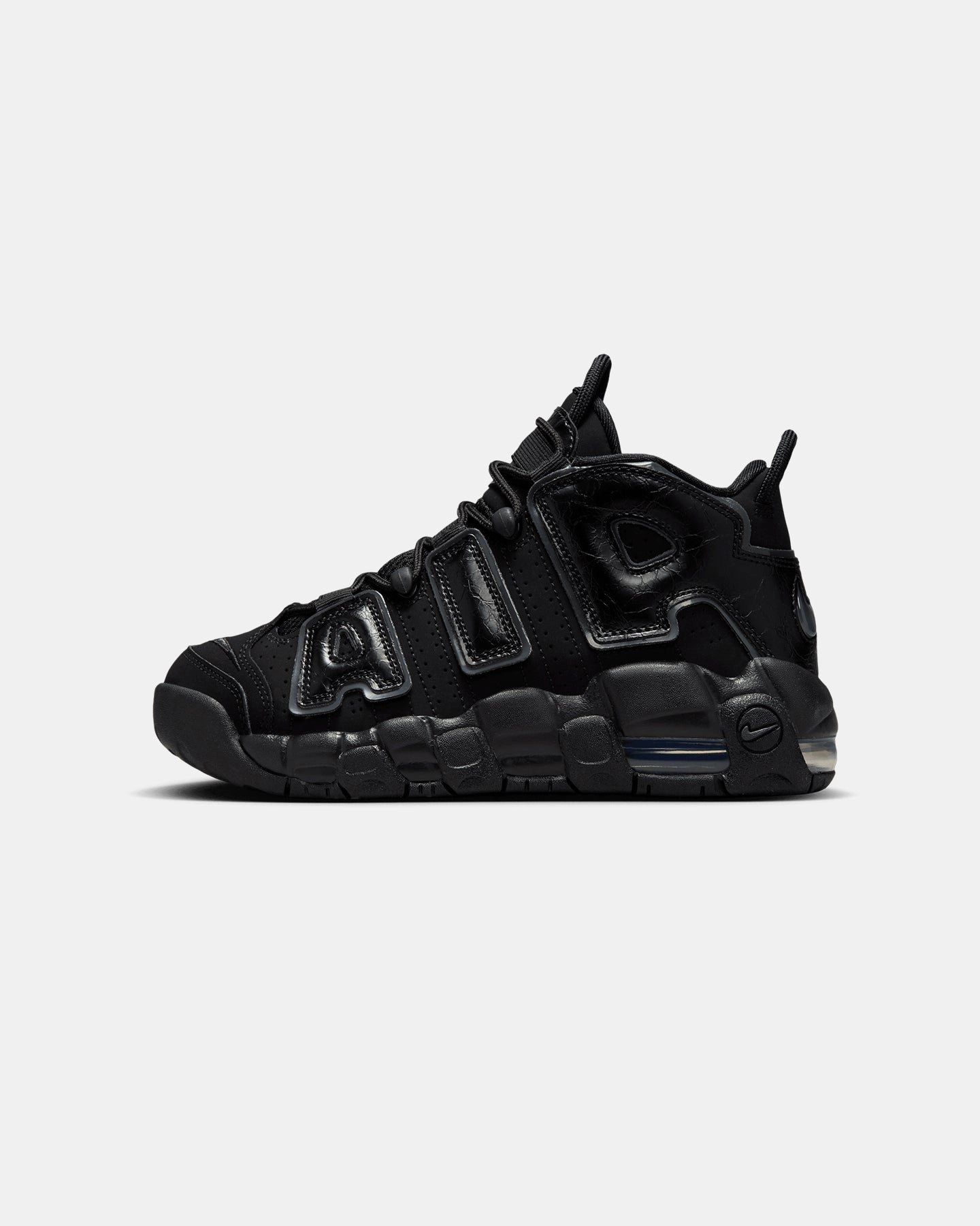 Nike Kids' Air More Uptempo (GS) Black/Anthracite Hiking Boots Or Trail Shoes