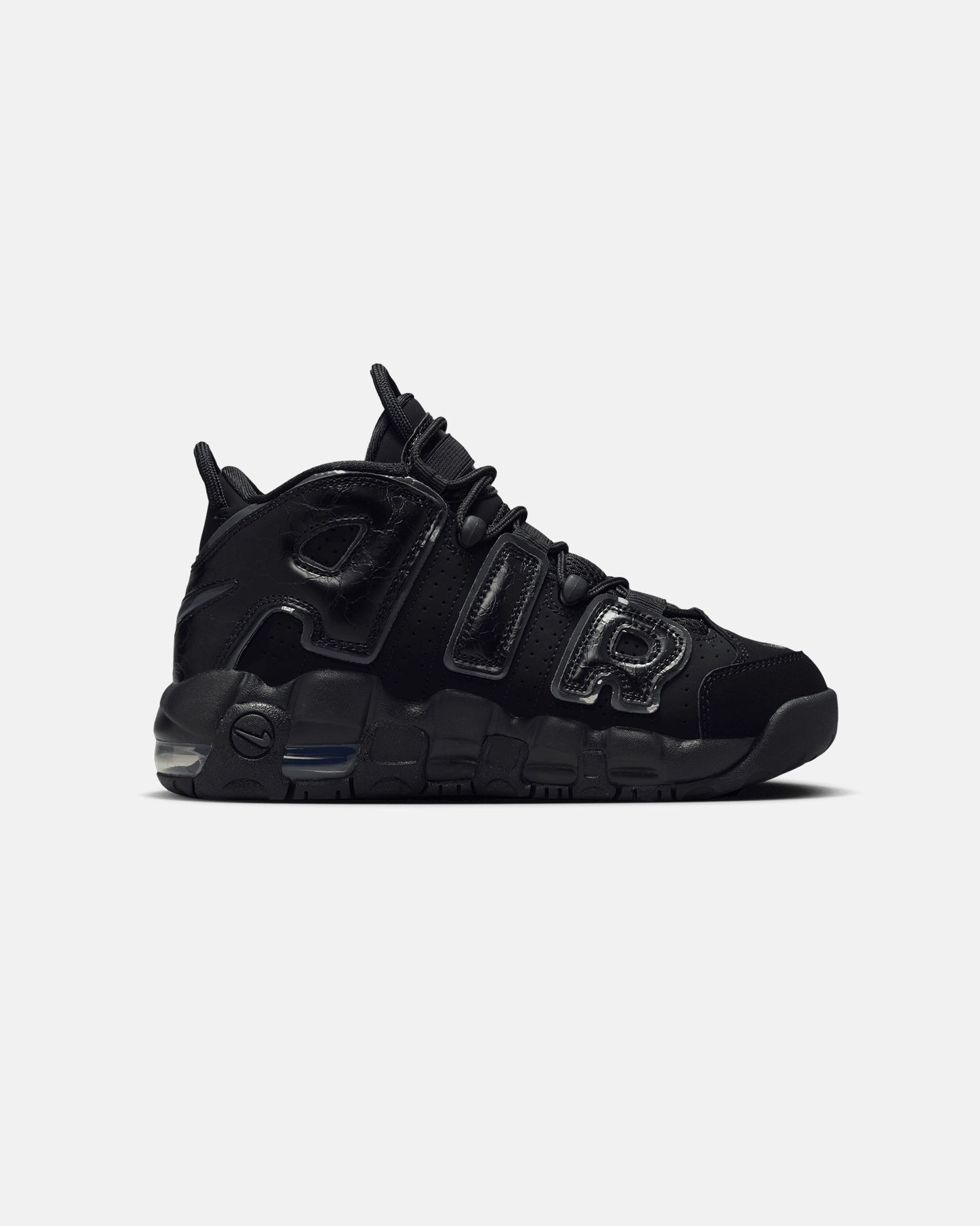 Nike Kids' Air More Uptempo (GS) Black/Anthracite Pegasus Trail Shoes