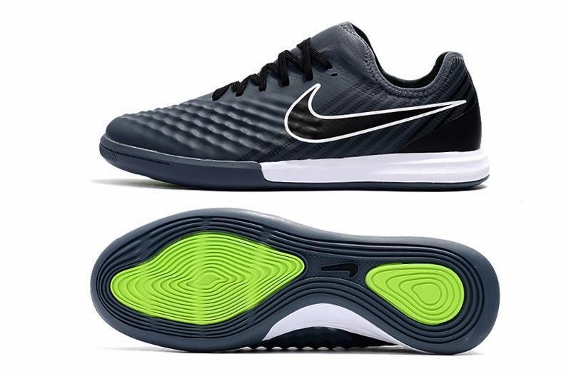 Nike MagistaX Finale II IC Soccer Shoes Black Green Nike Mercurial Turf Soccer Shoes