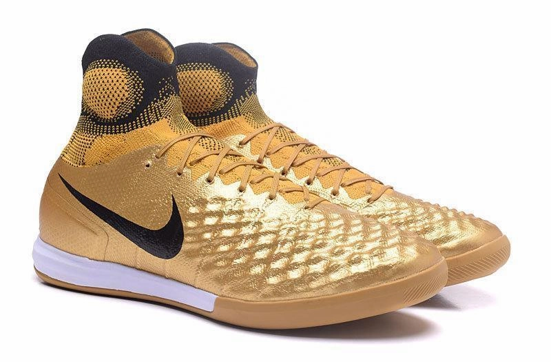 Nike Zoom Hyperspeed Court Volleyball Shoes Nike MagistaX Proximo II IC Soccer Shoes Gold Black