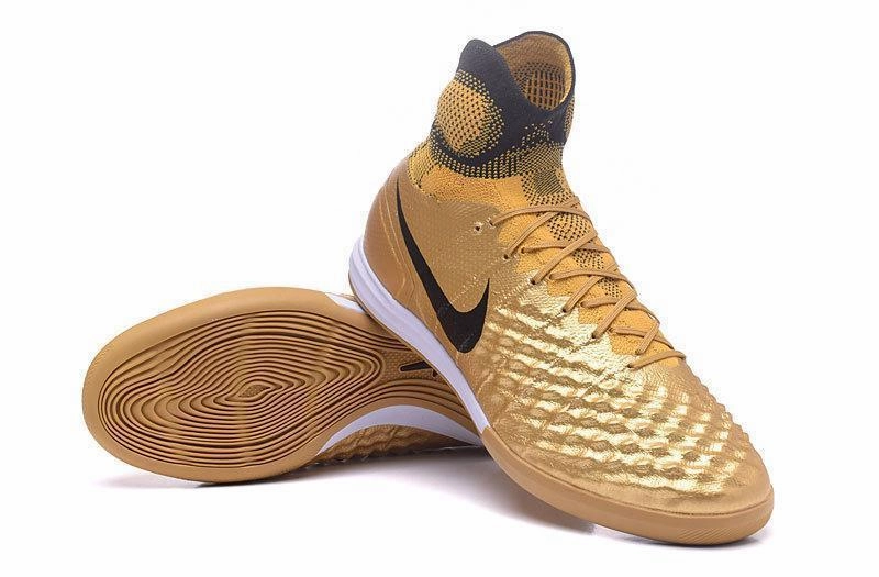 Best Nike.running Shoes Nike MagistaX Proximo II IC Soccer Shoes Gold Black