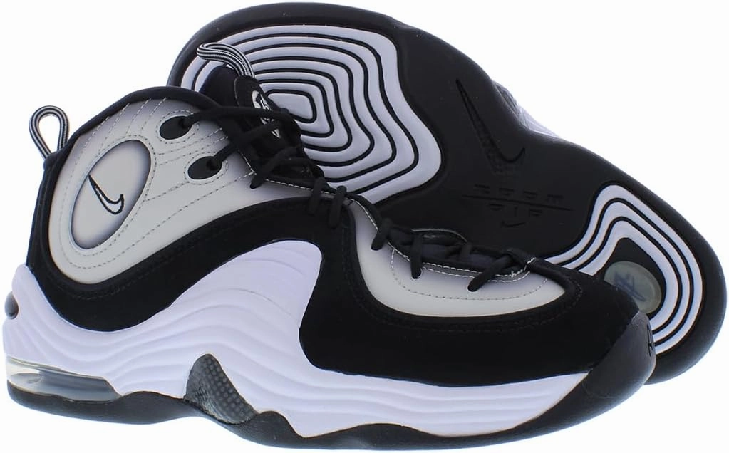 Nike Men's Air Penny 2 Sneaker - Black, 3.5 Nike Basketball Shoes Custom