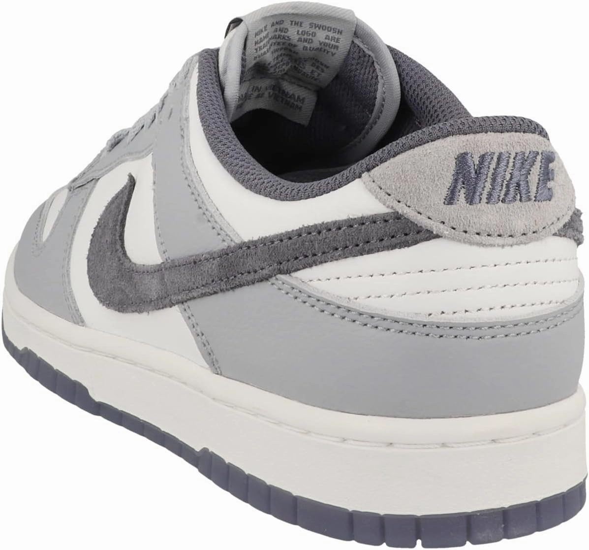 Nike Men's Dunk Low Retro SE Sneakers, White/Light Carbon/Platinum, Size 15 Back To The Future Nike Shoe