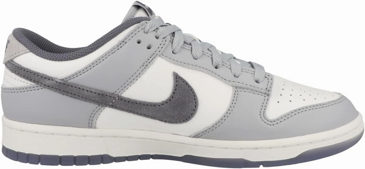 Neon Nike Shoes Nike Men's Dunk Low Retro SE Sneakers, White/Light Carbon/Platinum, Size 15