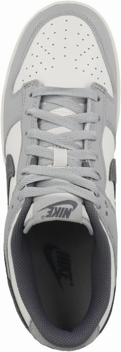 Nike Men's Dunk Low Retro SE Sneakers, White/Light Carbon/Platinum, Size 15 Soccer Shoes Nike