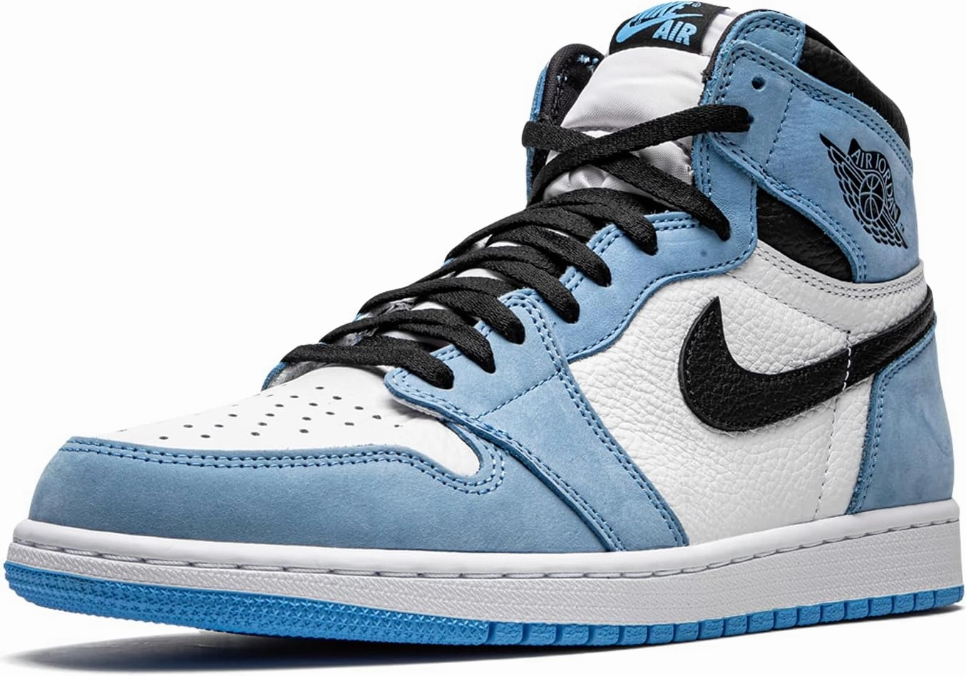 Nike Free Run Sports Shoes Nike Mens Air Jordan 1 Retro High OG Knicks Leather Basketball Shoes