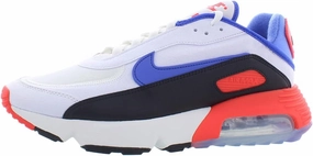 Good Nike Running Shoes Nike mens Air Max 2090 Eoi Running Trainers Da9357 Shoes, Summit White/Racer Blue-black, 12