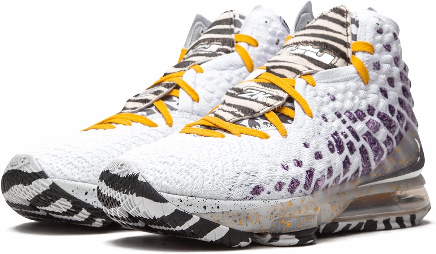 Nike Mens Lebron XVII BQ3177 101 2K20 Gamer Exclusive - Size Track Spike Shoes Nike