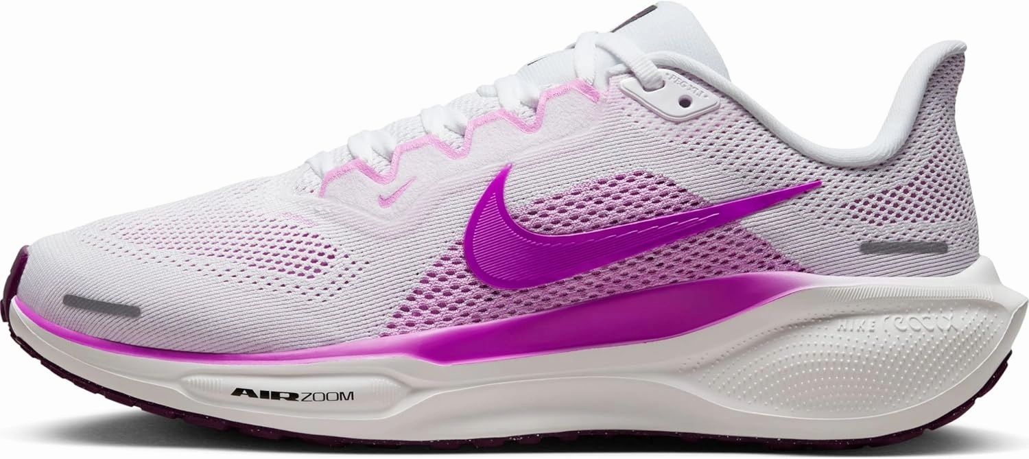 Nike Pegasus 41 Women's Road Running Shoes (FD2723-005, Phantom/Light Pumice/Sail/Metallic Gold) Nike Soccer Shoes Customize