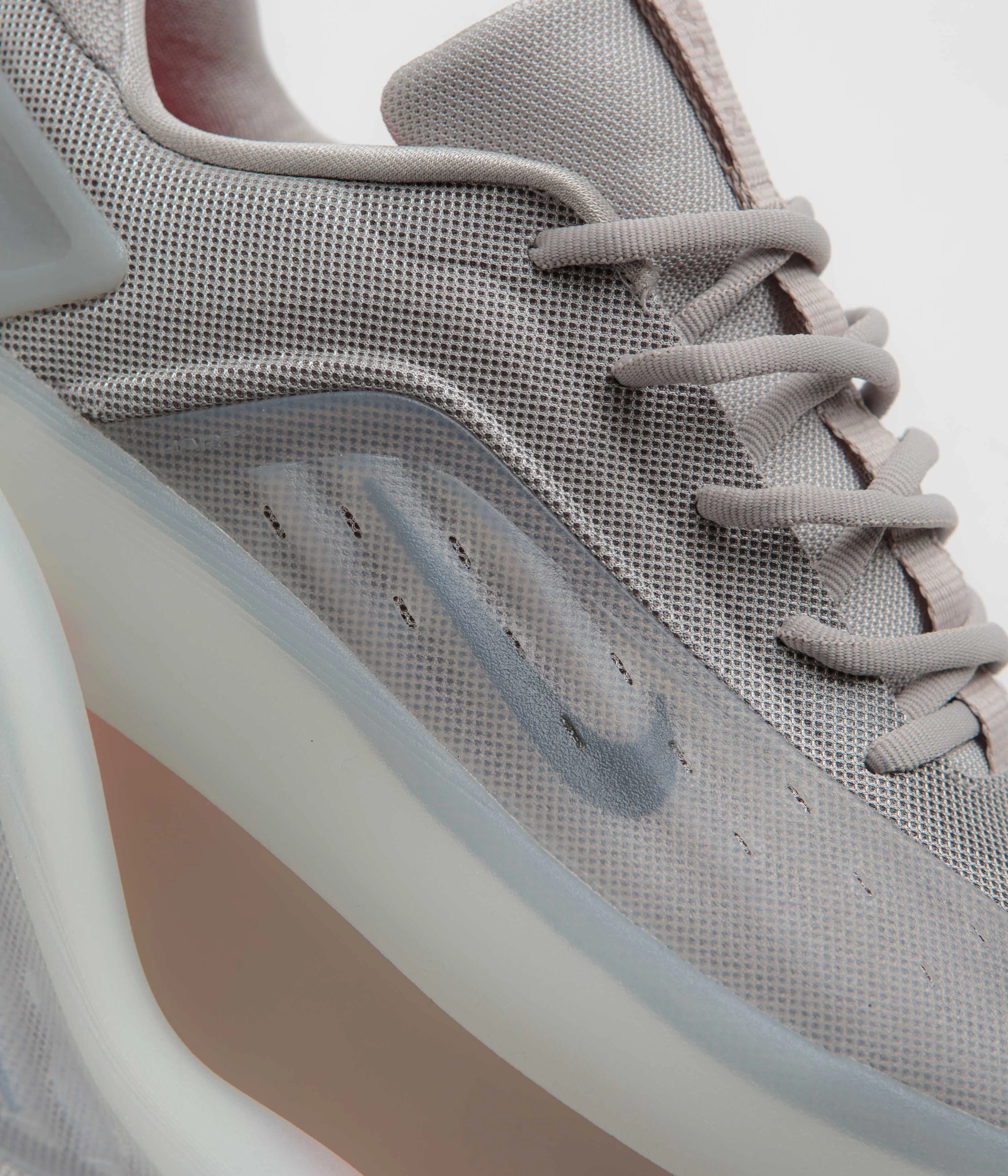 Nike Mesh Shoe Nike SB Nyjah 4 Shoes - College Grey / Mink Brown - Light Silver