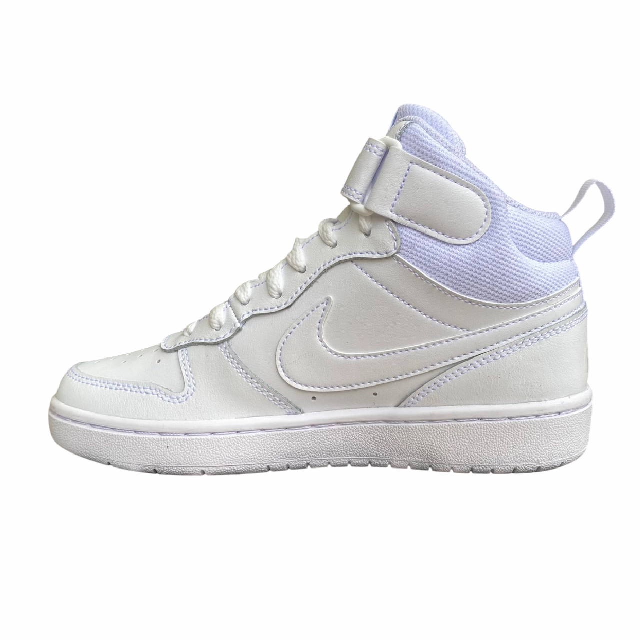 Nike scarpa sneakers da junior alta Court Borough Mid 2 CD7782-100 bianco Nike Size Running Shoes