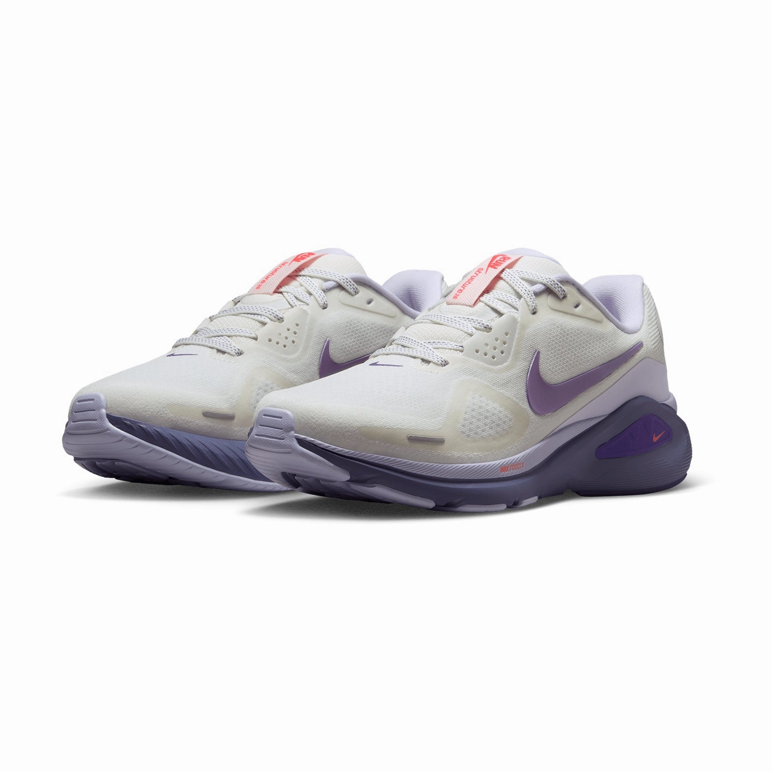 Usa Nike Shoes Women's Structure 26 Running Shoes Summit White / Amethyst Tint / Dusty Amethyst / Wild Grape