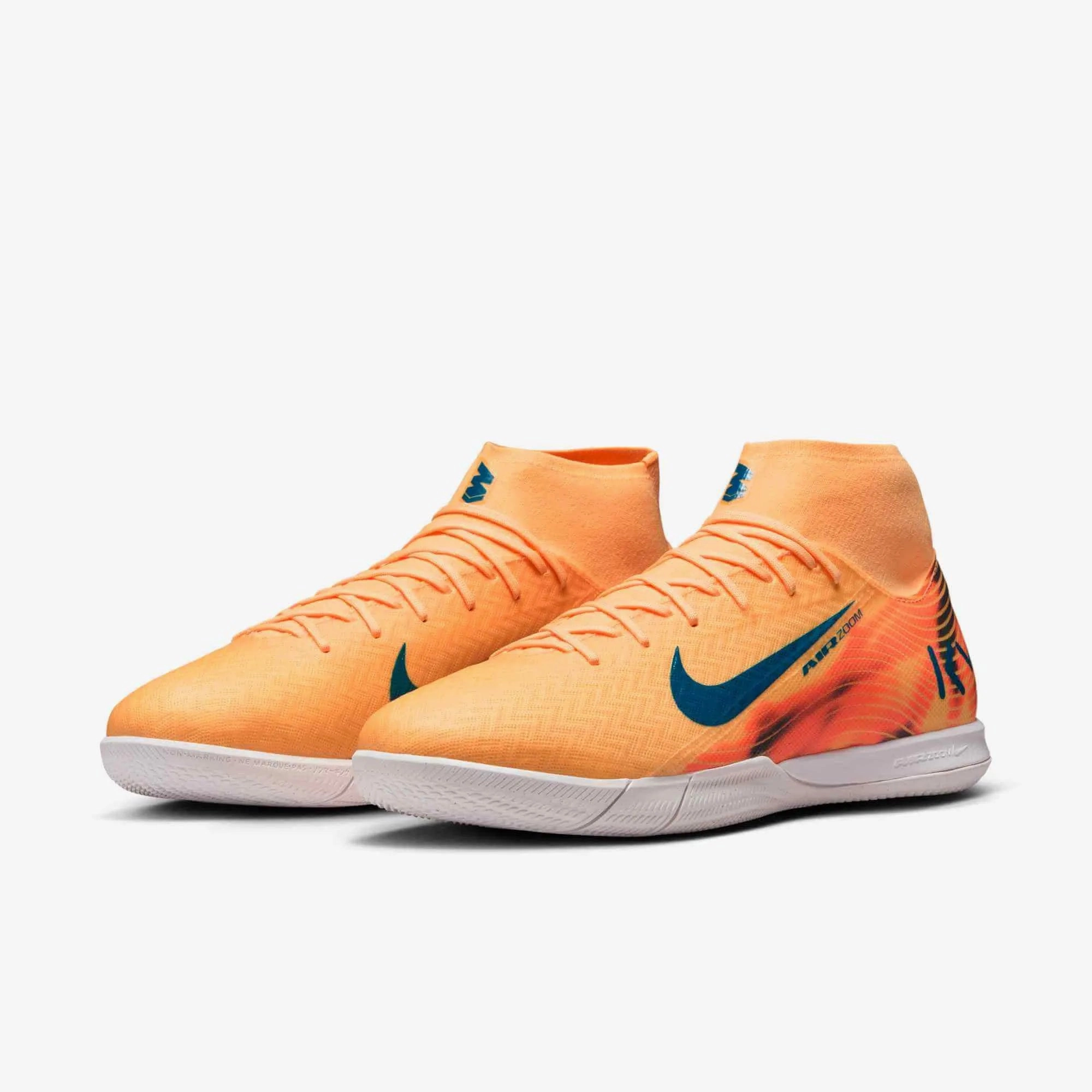 Best Soccer Cleats To Protect Toes Nike Zoom Superfly 10 Academy KM Indoor Soccer Shoes - Mbappe PE (HO25)