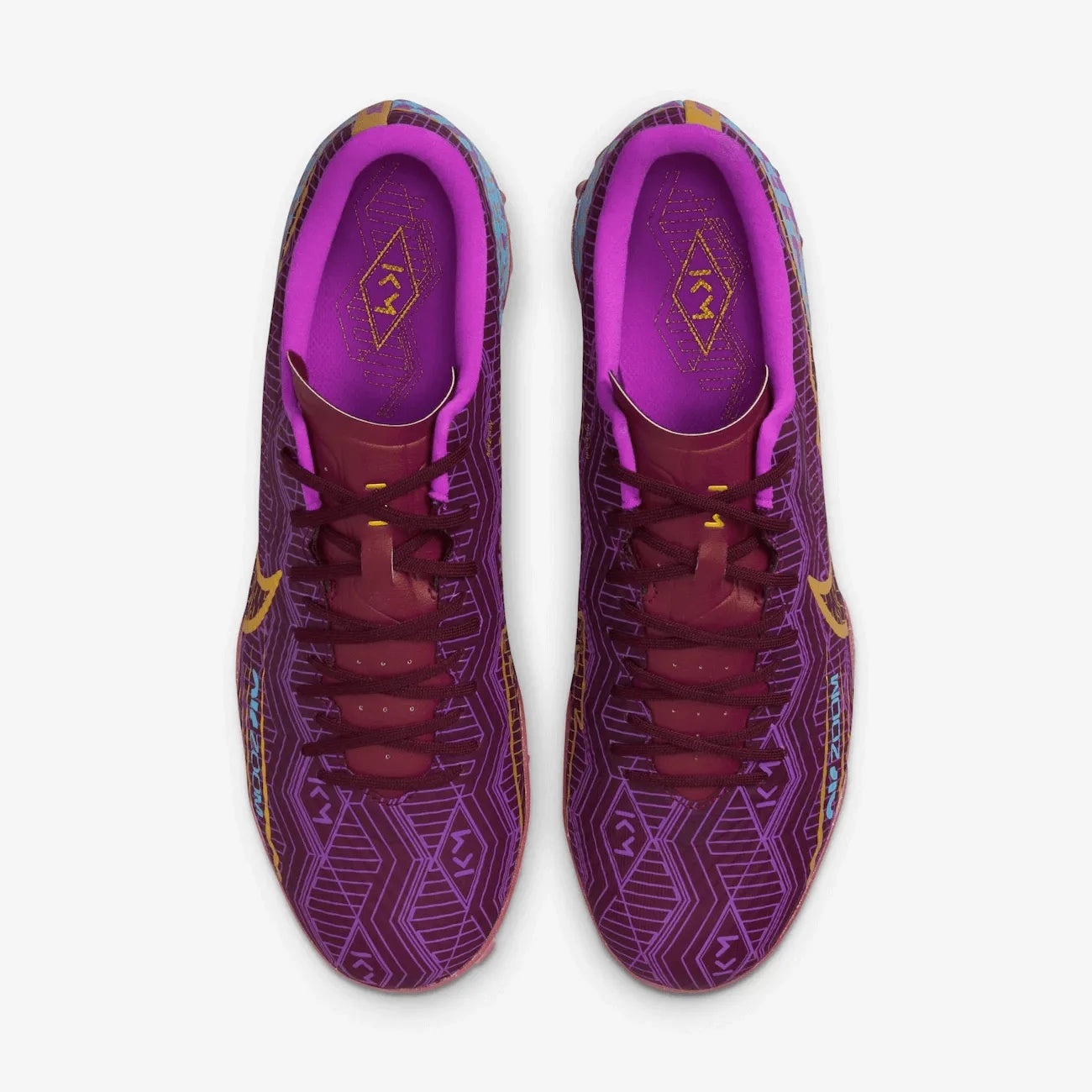 Nike Zoom Vapor 15 Academy KM Turf - Dark Beetroot-Gold Best Shoes Ever Nike