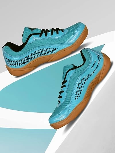 Black Friday Badminton Shoes Nivia Flash 2.0 Badminton Shoes (Blue)