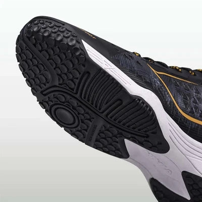 Badminton Racket Bag With Compartment Nivia Hy-Court 3.0 Badminton Non Marking Shoes (Black)