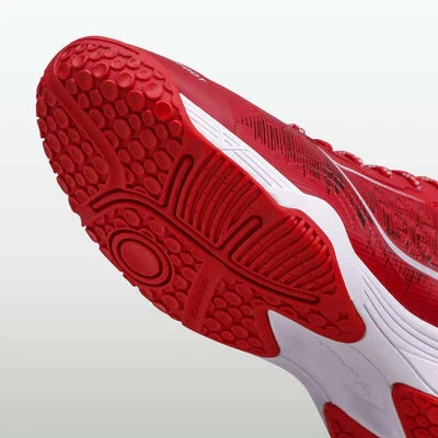Badminton Shoes Size Nivia Hy-Court 3.0 Badminton Non Marking Shoes (Red)
