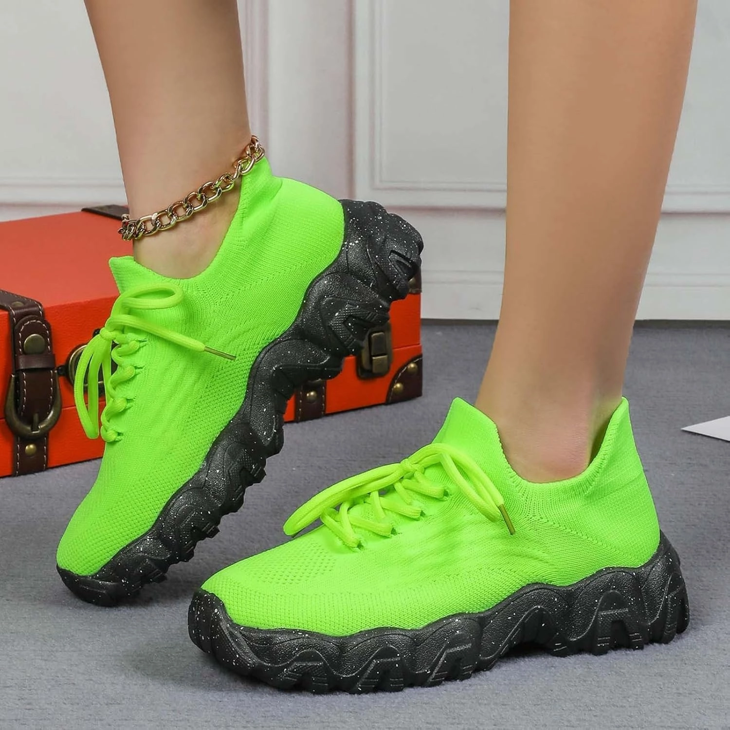 Nurse Babe Shoes, Orthopedic Shoes for Women, Comfort Wear Orthowear Shoe, Ortho Pro Sneakers Breathable Mesh Casual Footwear Walking Running Sneakers with Arch Support Soft Comfy Cushion Exclusive Sneakers