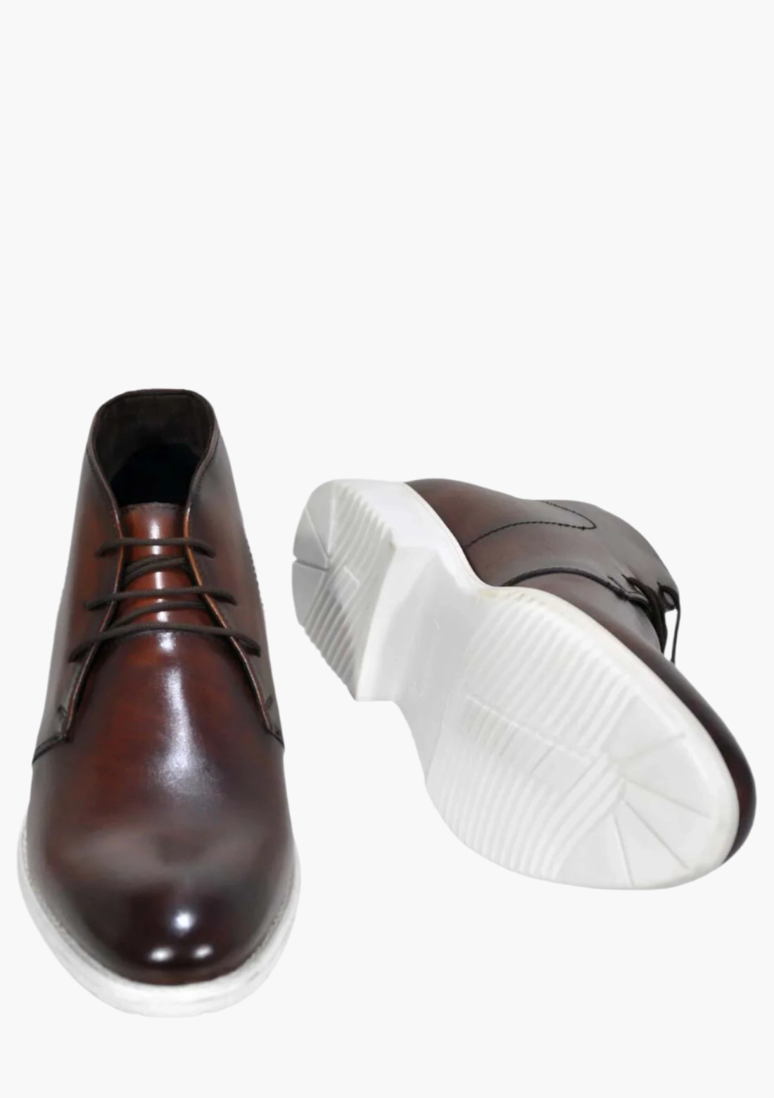 Boots Goth OHM Lifestyle Handmade Ankle Leather Boots