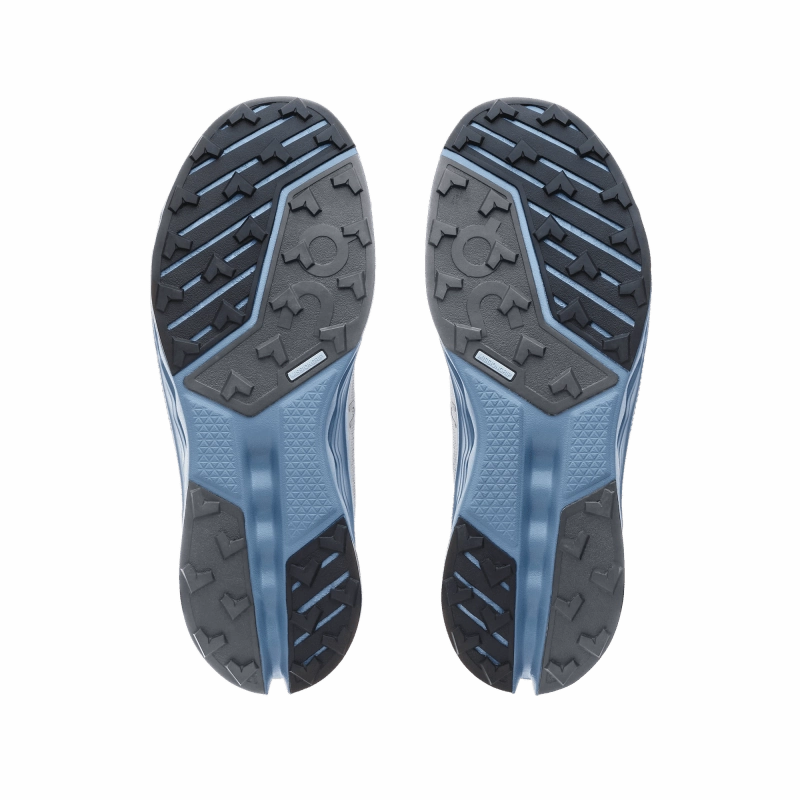 Vegan Hiking Shoes On Men's Cloudsurfer Trail 2 - Rock/Niagara